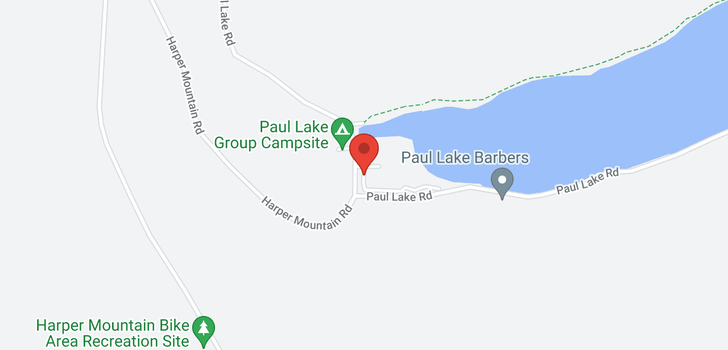 map of 25-1801 PAUL LAKE ROAD
